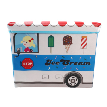 Blue Ice Cream Car Strower Box